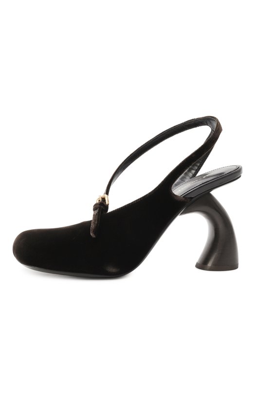 Текстильные туфли Dries Van Noten 011715-652-704 Коричневый  011715-652-704 Фото 4