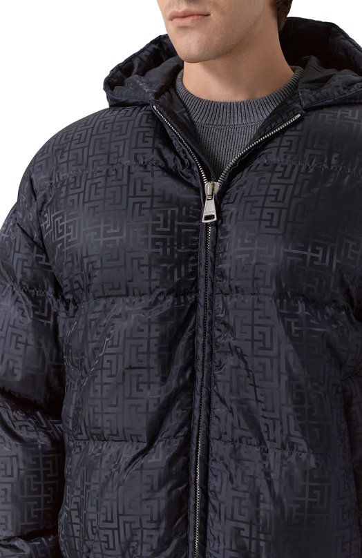 Пуховик Balmain FH0TP162/XB11 Чёрный  FH0TP162/XB11 Фото 5