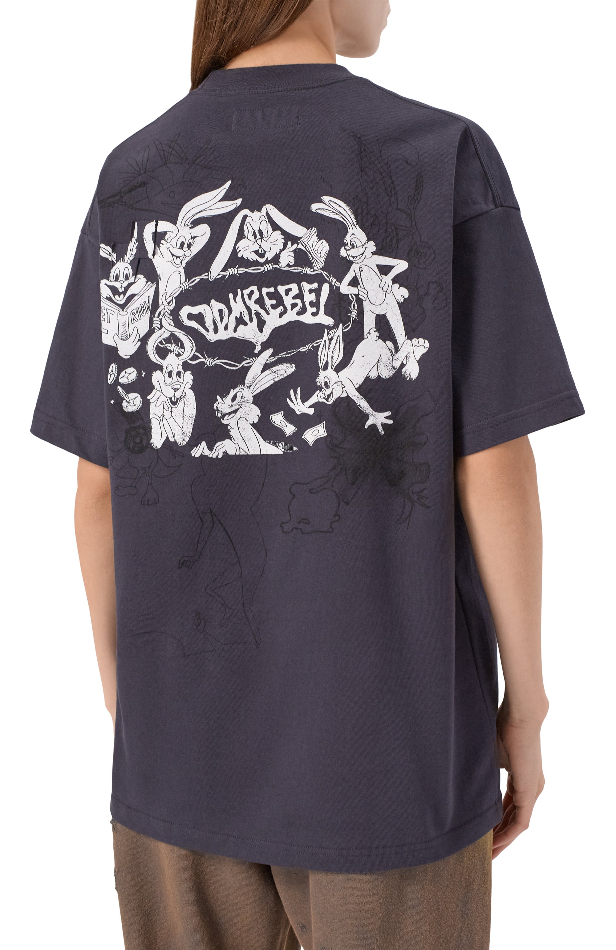 Хлопковая футболка DOMREBEL, арт. BUNWIRE T-SHIRT, фото 4