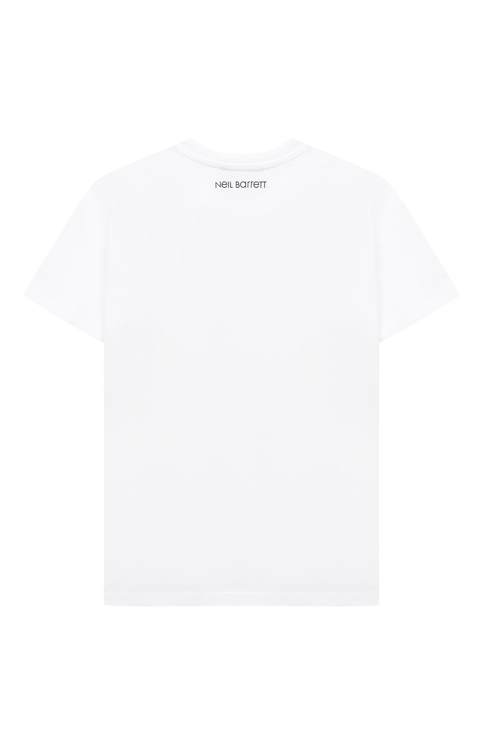 Хлопковая футболка NEIL BARRETT KIDS, арт. 033581, фото 2
