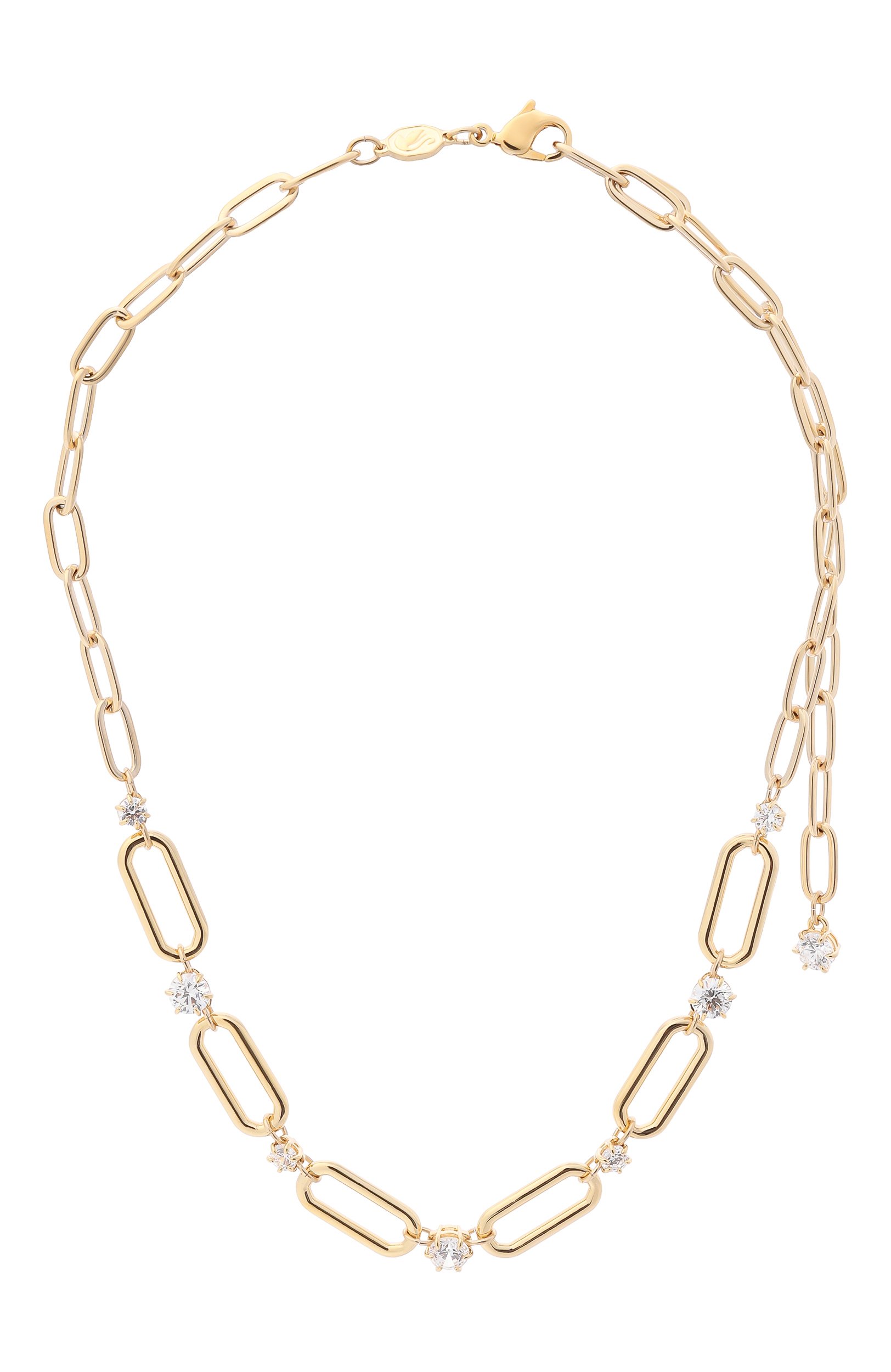 Колье constella SWAROVSKI золотого цвета по цене 29950 руб., арт. 5683354, фото 1 Колье constella SWAROVSKI, арт. 5683354, фото 1