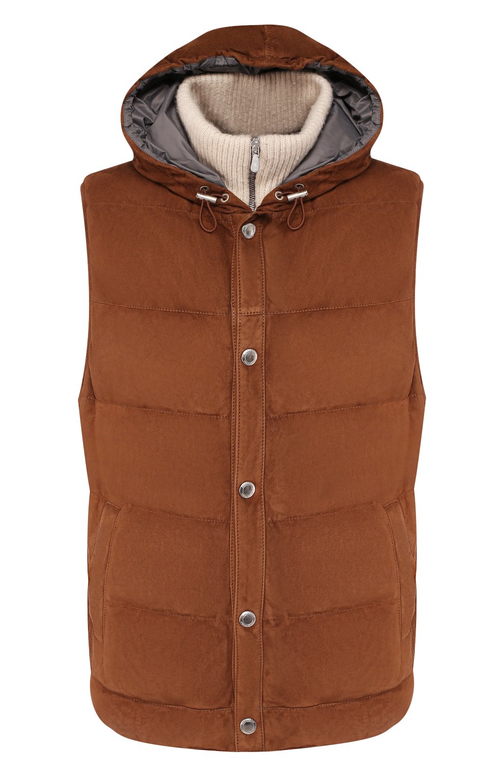 Замшевый жилет BRUNELLO CUCINELLI, арт. M0PCL1705, фото 1