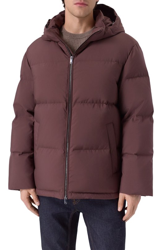 Пуховик Onega 12 STOREEZ 134079 Коричневый  134079 Фото 3