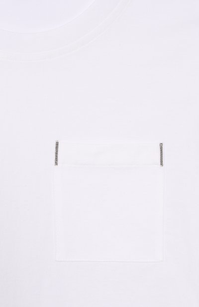 Хлопковая футболка BRUNELLO CUCINELLI, арт. B0T81T458C, фото 3