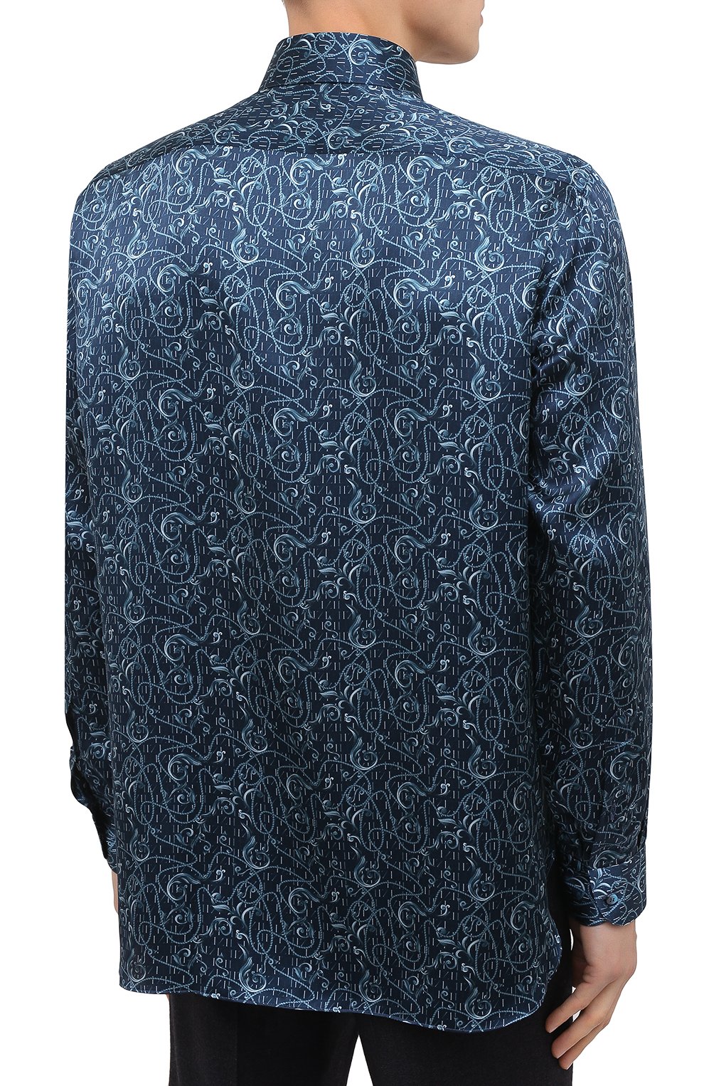 Шелковая рубашка ZILLI, арт. MFU-27001-1668/0004, фото 4