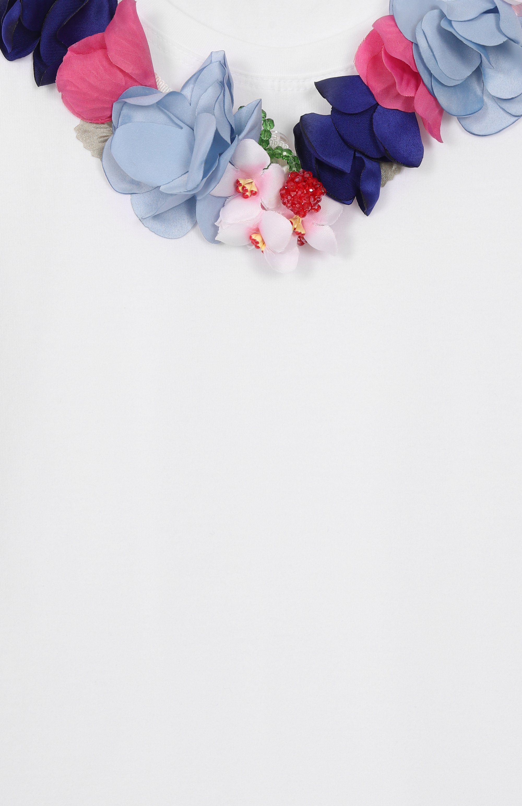 Хлопковая футболка MONNALISA, арт. 11E628, фото 3