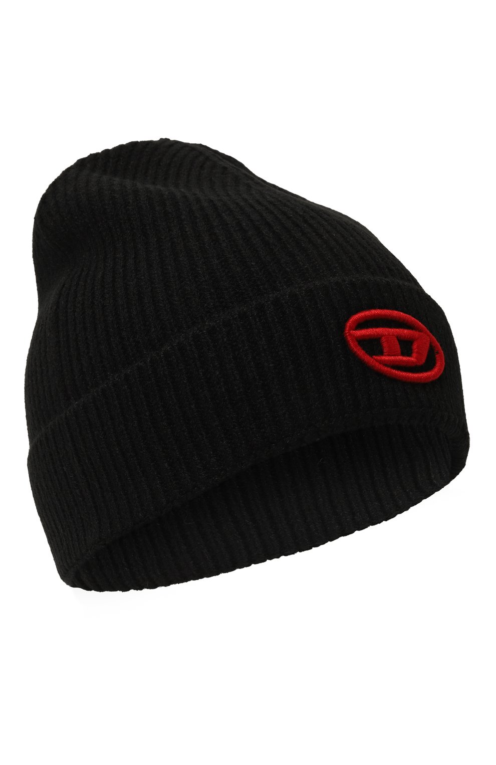 Шапка DIESEL черного цвета по цене 4260 руб., арт. J01610/KYAQZ, фото 1 Шапка DIESEL, арт. J01610/KYAQZ, фото 1