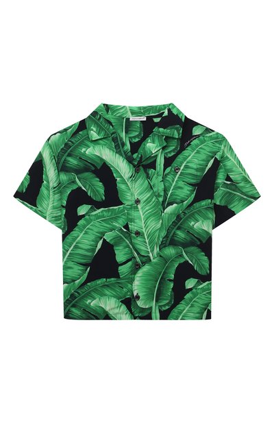 Рубашка из вискозы DOLCE & GABBANA, арт. L43S81/FS8C5/8-12+