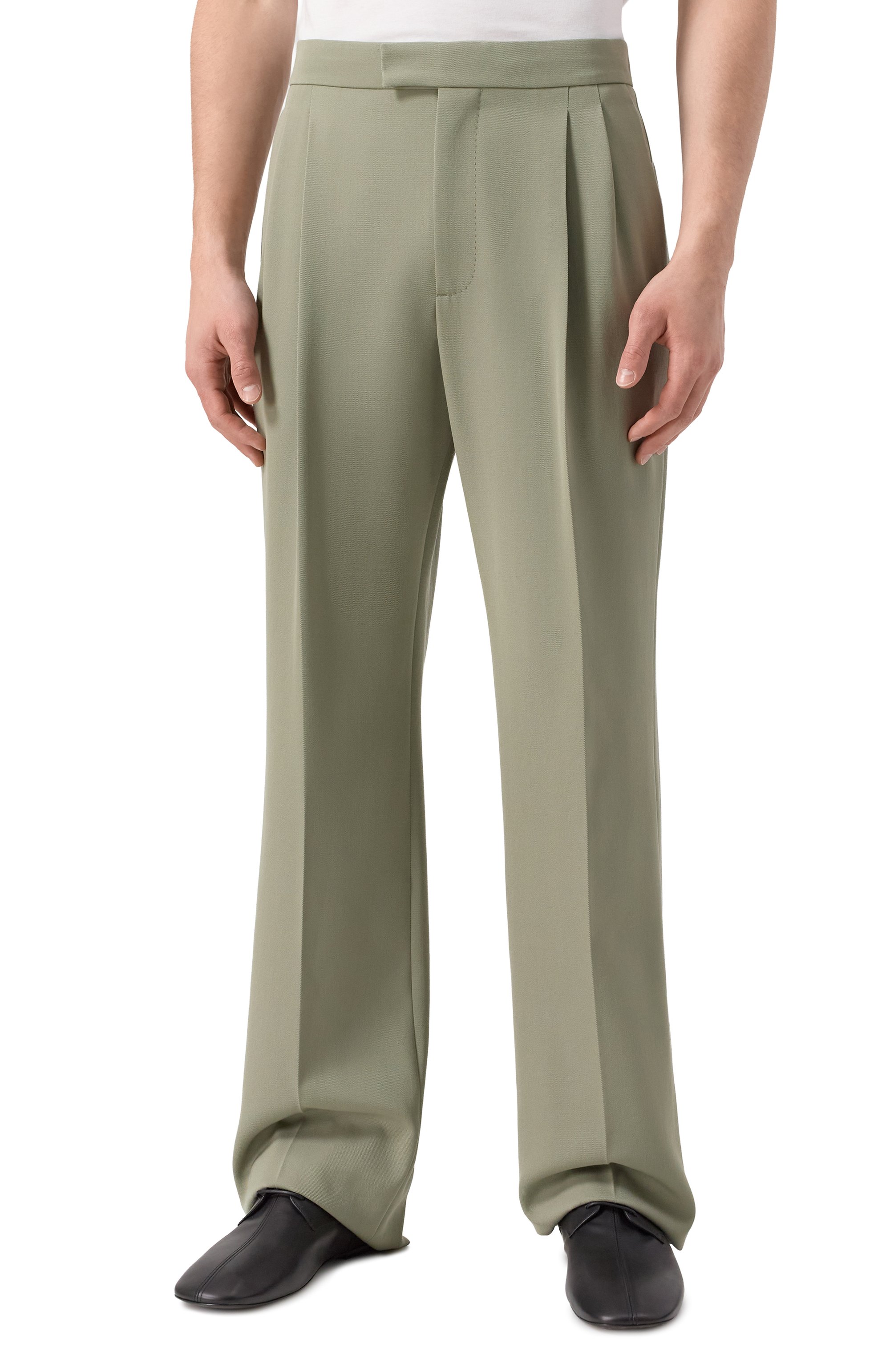 Шерстяные брюки VALENTINO, арт. 7V3RBM86/4K8, фото 3