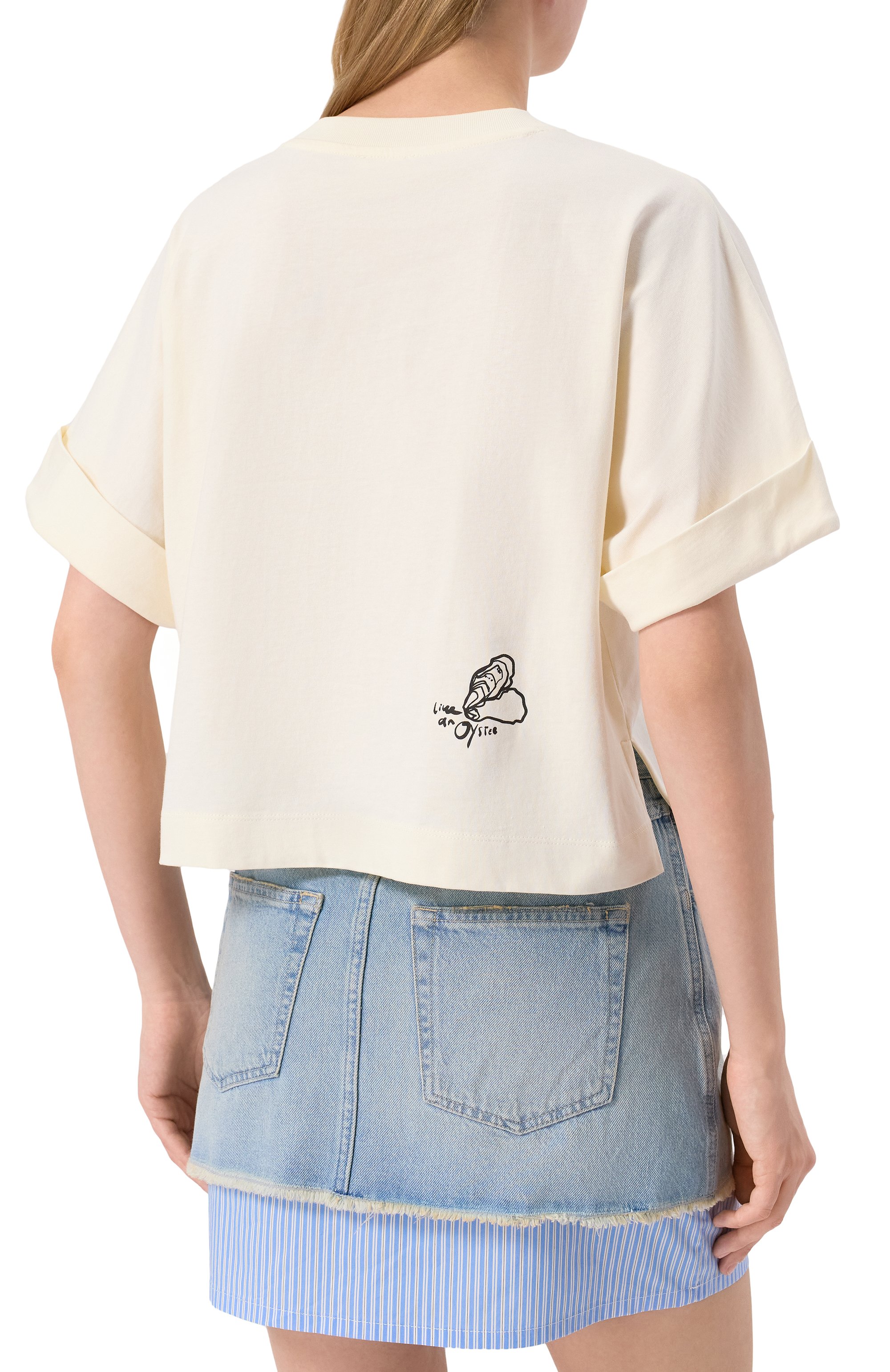 Хлопковая футболка CLOSED, арт. C95445-44H-PR, фото 4