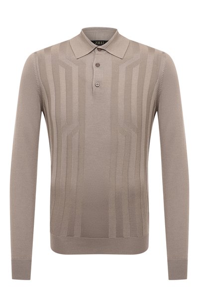 Поло из шерсти и шелка ZILLI, арт. KBP001M0230VCRS00, фото 1