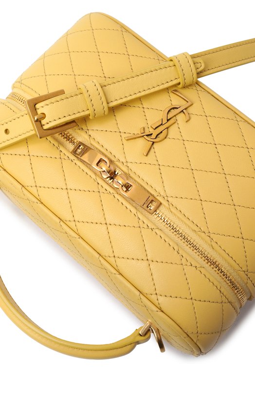 Сумка Gaby Saint Laurent 766731/1EL07_001 Жёлтый  766731/1EL07_001 Фото 6