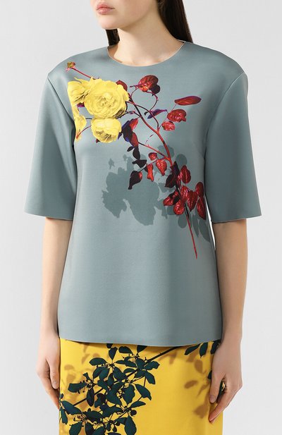 Топ с принтом DRIES VAN NOTEN, арт. 192-30753-8411, фото 3