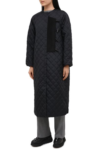 Стеганное па льто GANNI, арт. F5239, фото 3