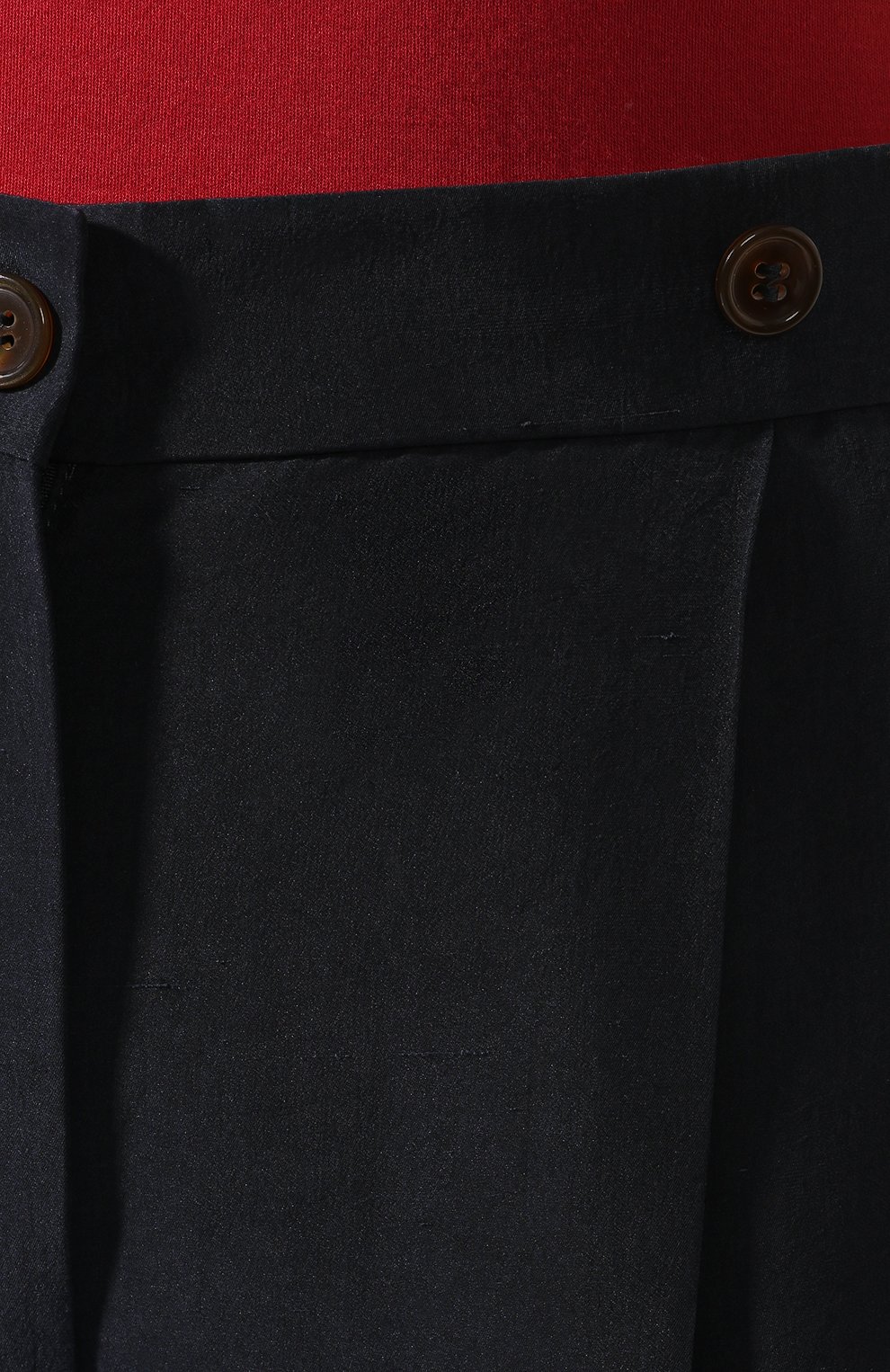 Шелковые брюки GIORGIO ARMANI темно-синего цвета по цене 221500 руб., арт. 0SHPP0AA/T01HI, фото 5 Шелковые брюки GIORGIO ARMANI, арт. 0SHPP0AA/T01HI, фото 5