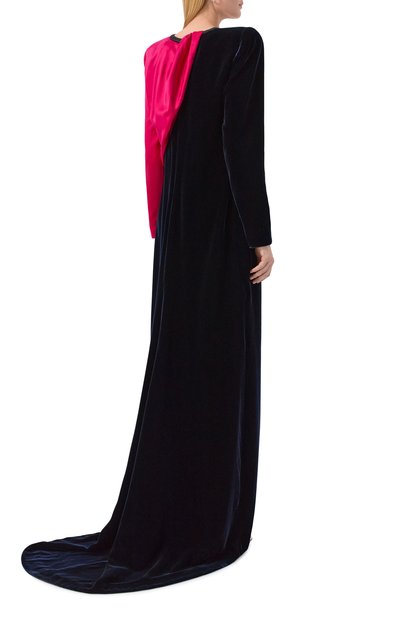 Комбинированное платье VALENTINO, арт. 7B0VDM06/9Q9, фото 3