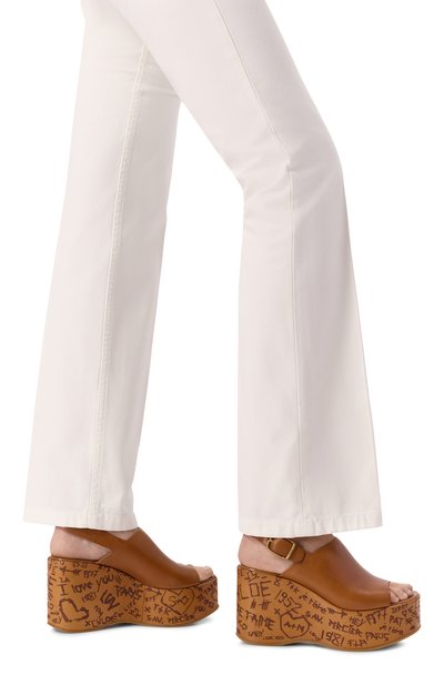 Кожаные босоножки maxime CHLOÉ, арт. CHC25U10GLU, фото 3