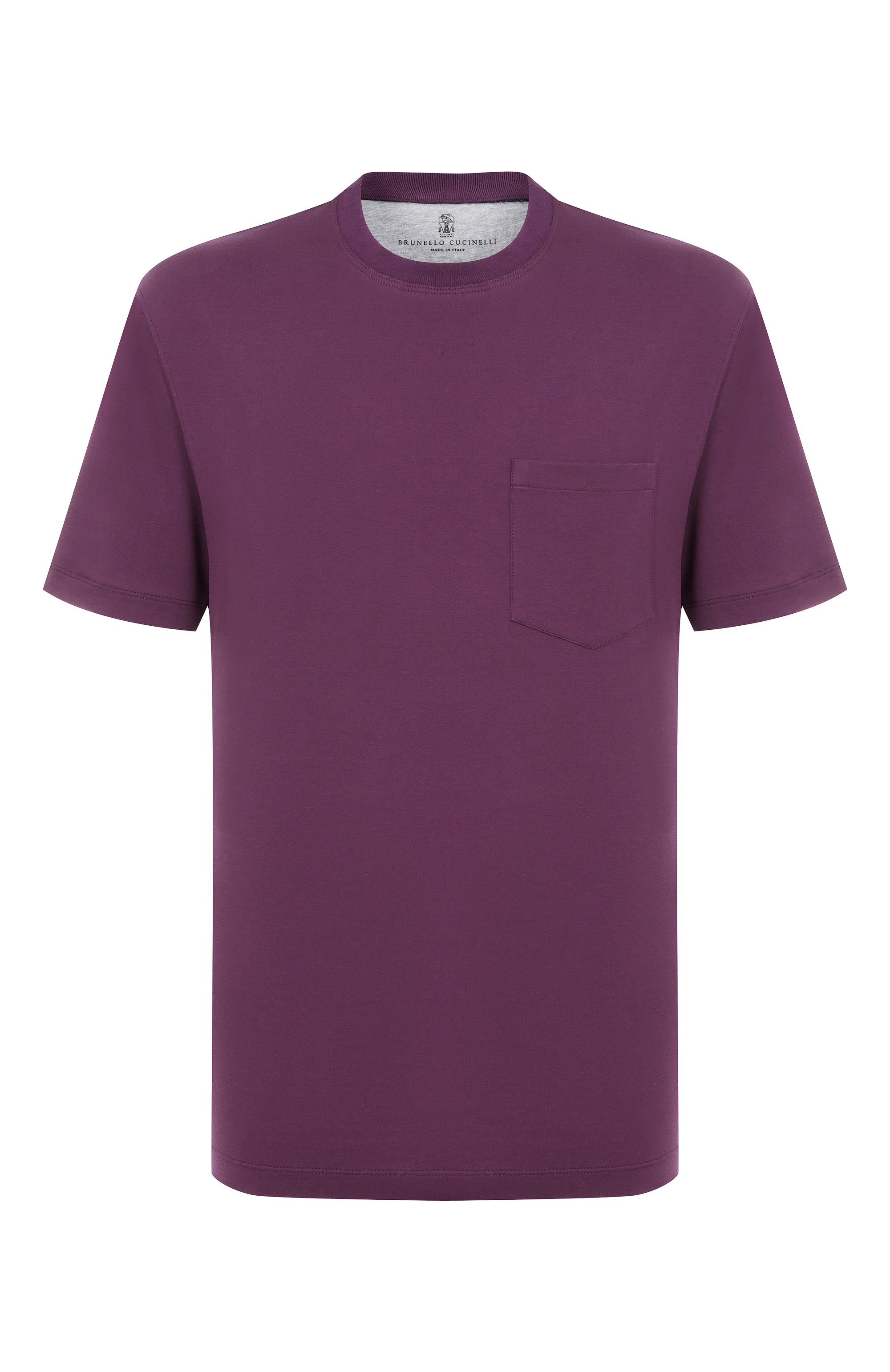Хлопковая футболка BRUNELLO CUCINELLI, арт. M0B131376, фото 1