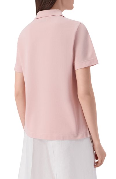 Хлопковое поло BURBERRY, арт. 8118960, фото 4