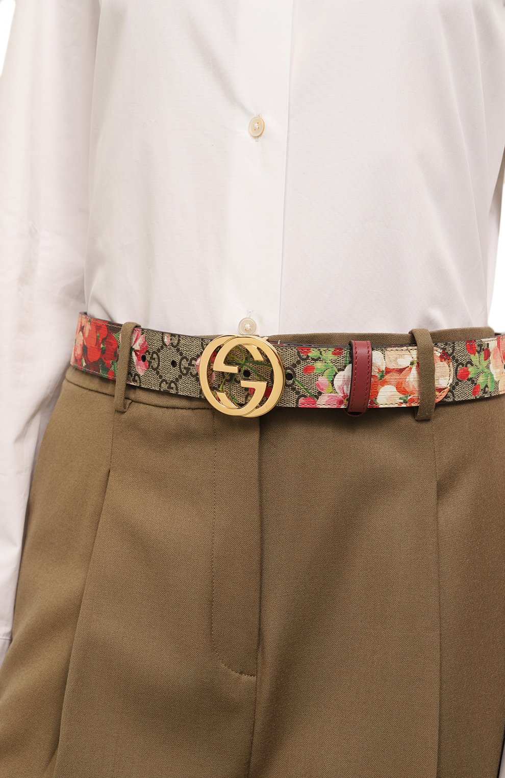 Ремень GUCCI розового цвета по цене 54720 руб., арт. 370543 KU2IG, фото 2 Ремень GUCCI, арт. 370543 KU2IG, фото 2