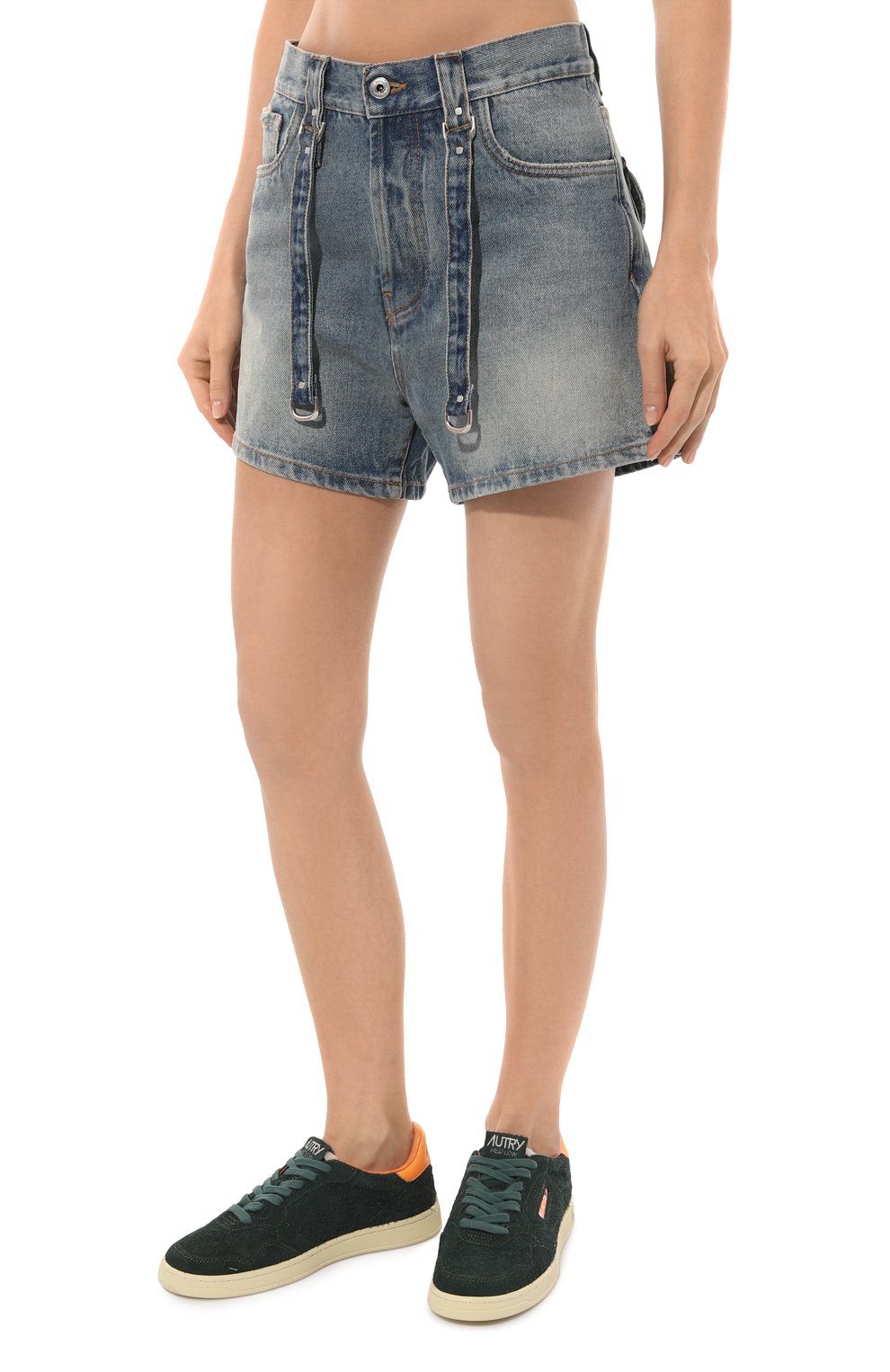 Джинсовые шорты OFF-WHITE, арт. 0WYC016C99DEN001, фото 3