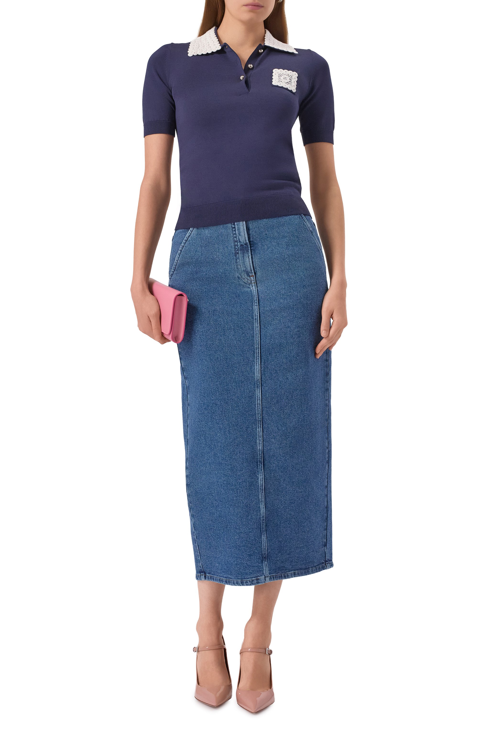 Поло из вискозы N21, арт. A003/9024, фото 2