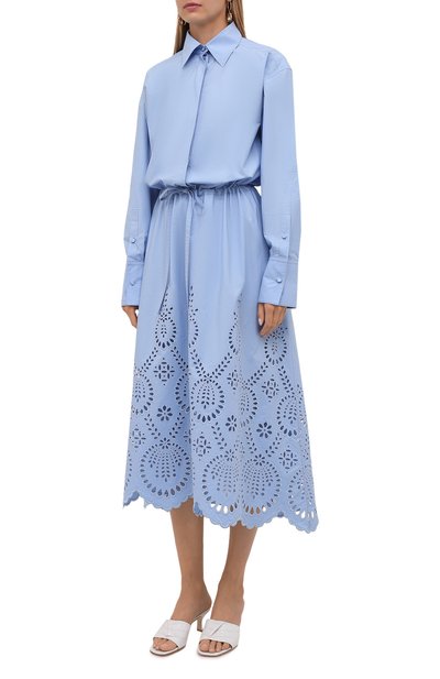 Хлопковое платье VALENTINO, арт. WB3VAW736H5, фото 3