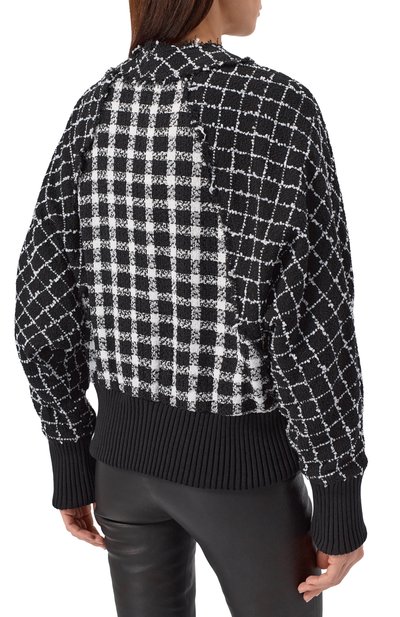 Твидовый бомбер BALMAIN, арт. GF1TFA45/MI18, фото 4