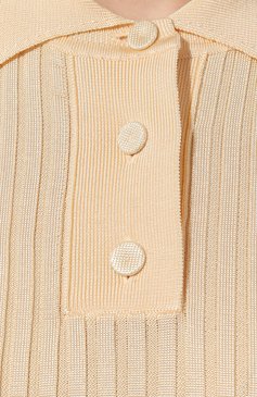 Поло из вискозы JIL SANDER, арт. J02GL0105/J18287, фото 5
