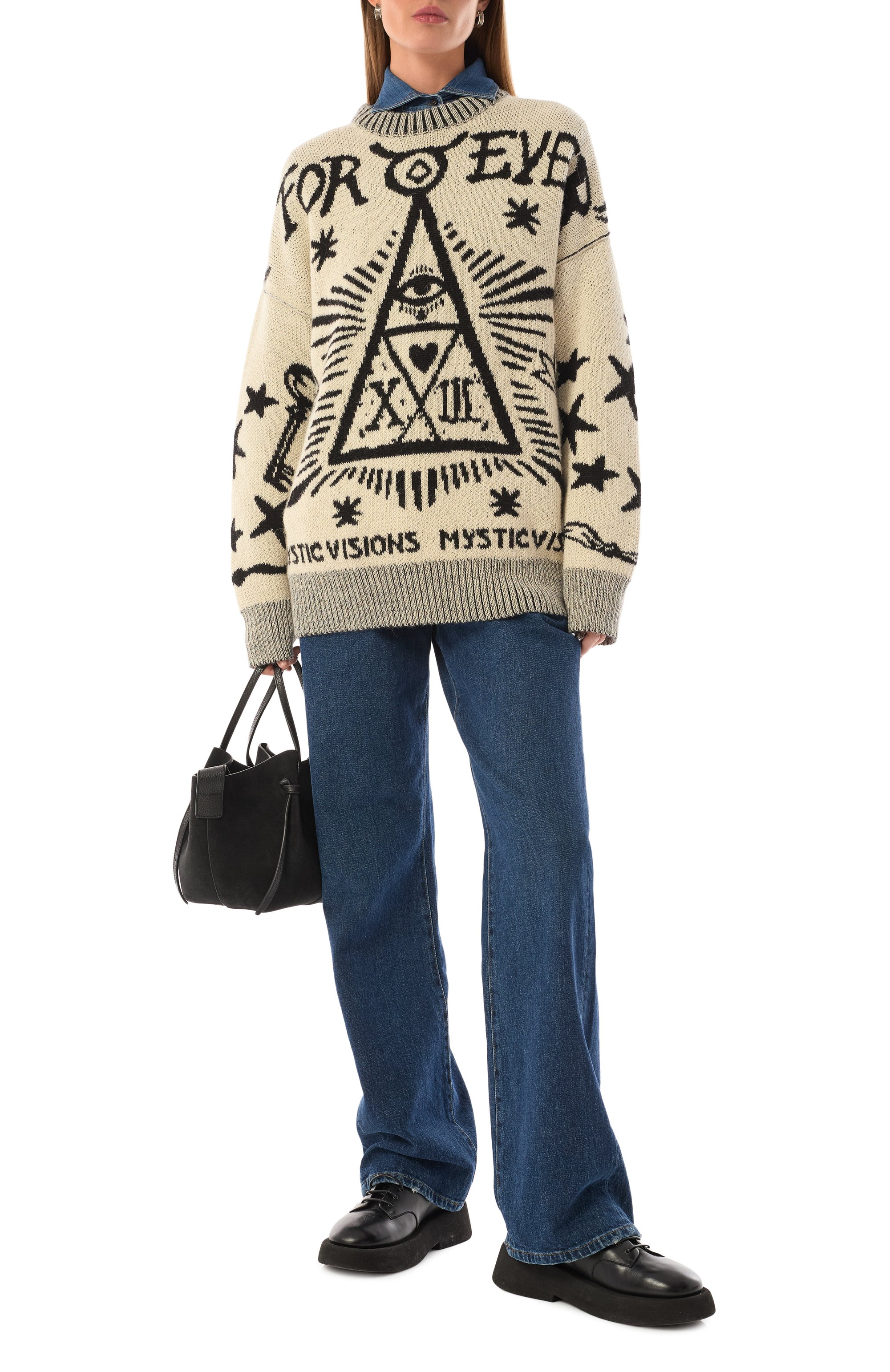 Шерстяной свитер MOTHER, арт. 82186-1683, фото 2