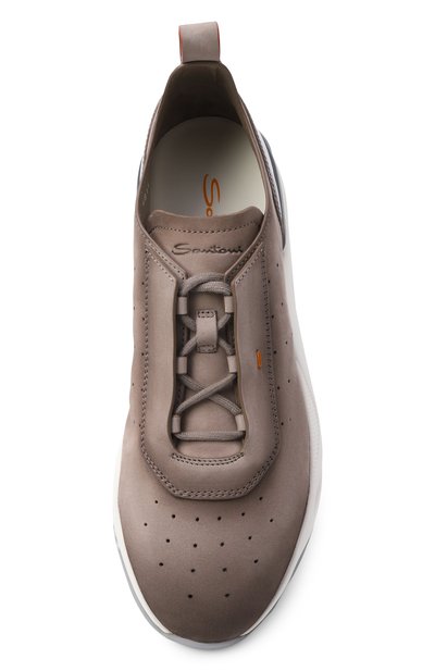Кроссовки innova из нубука SANTONI, арт. MBIG22032BGRTFEH, фото 5