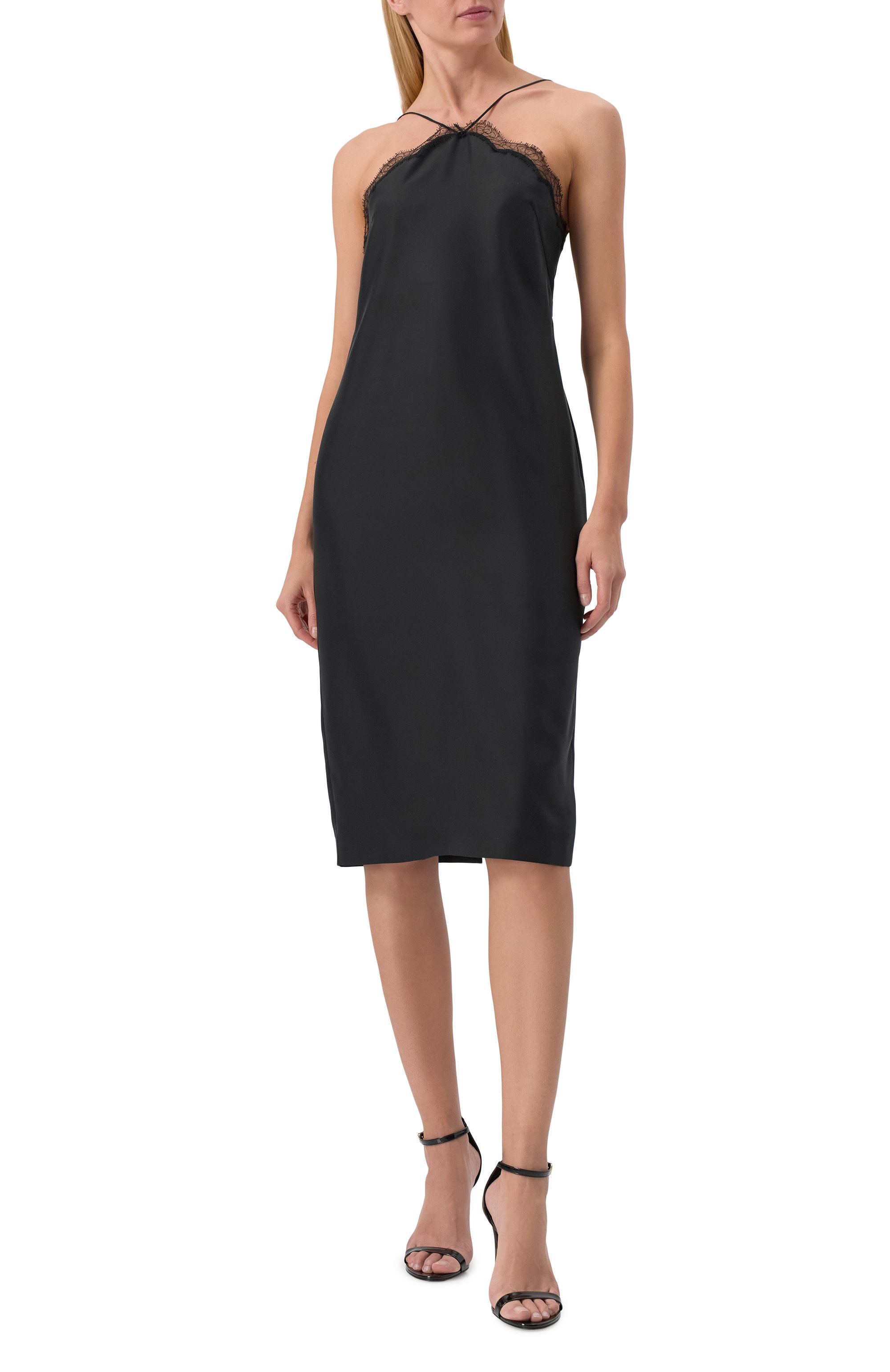 Шелковое платье MVST черного цвета по цене 184500 руб., арт. 25E/X2P/0/H071/5542, фото 3 Шелковое платье MVST, арт. 25E/X2P/0/H071/5542, фото 3