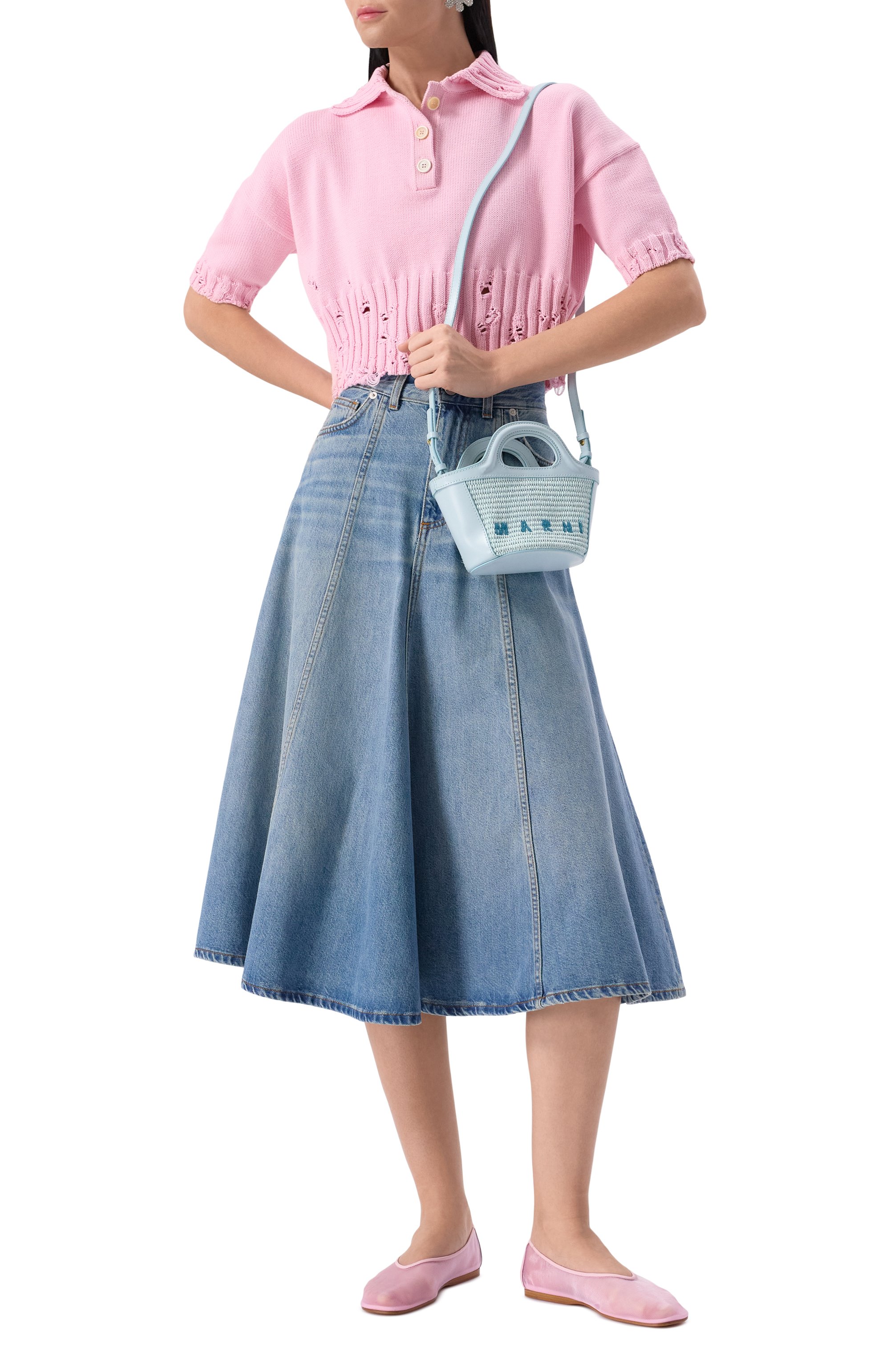 Сумка tropicalia micro MARNI, арт. BMMP0067Q0/P3860, фото 7