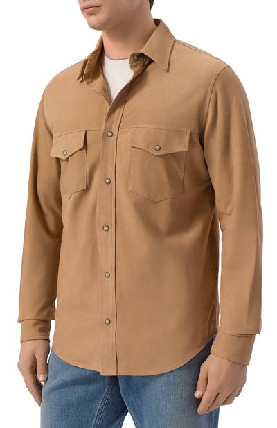 Замшевая рубашка JACOB COHEN, арт. JUM_E0019 081 D1391 RW, фото 3