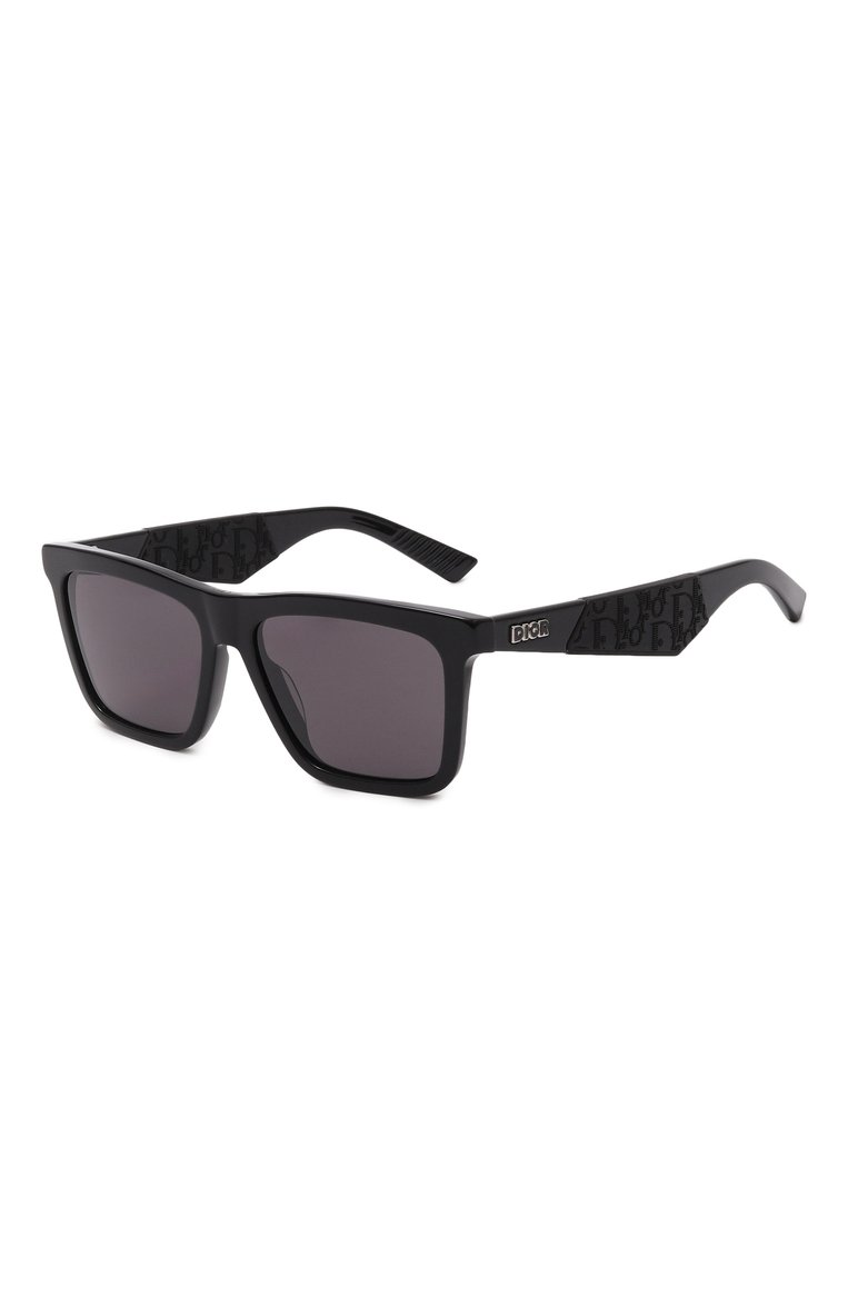 Женские солнцезащитные очки DIOR EYEWEAR черного цвета, арт. DI0RB27 S1I 10A0 | Фото 1 (Региональные ограничения белый список (Axapta Mercury): Не проставлено; Нос: Не проставлено; Тип очков: С/з; Материал: Пластик; Очки форма: Прямоугольные; Оптика Гендер: оптика-мужское)
