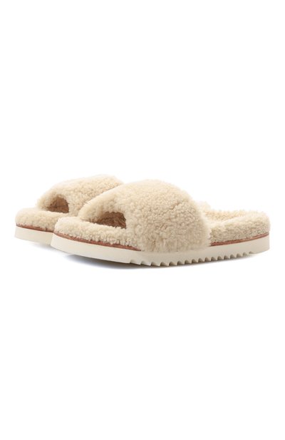 Женские домашние туфли из овчины HOMERS AT HOME, арт. 19011/CURLY