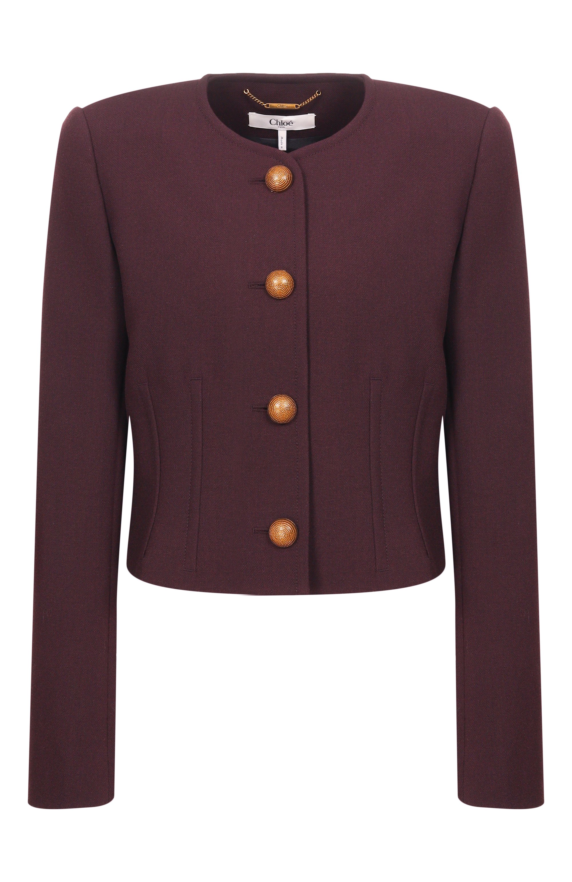 Шерстяной жакет CHLOÉ, арт. CH26SVE01061, фото 1