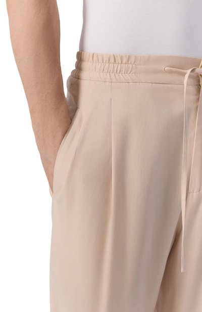 Брюки из хлопка и шелка MVST, арт. 25E/X1P/0/B011/0207, фото 5