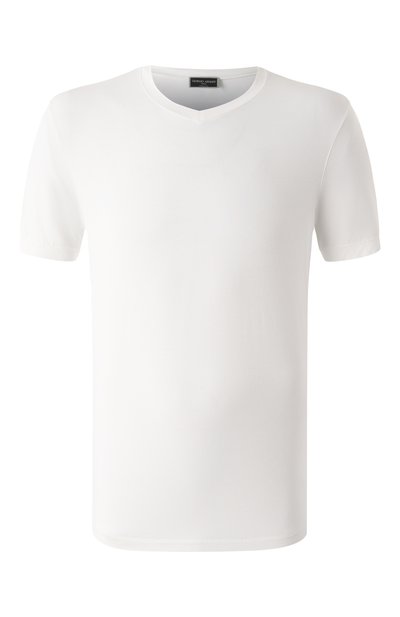Мужская футболка из вискозы GIORGIO ARMANI, арт. 8NST63/SJP4Z
