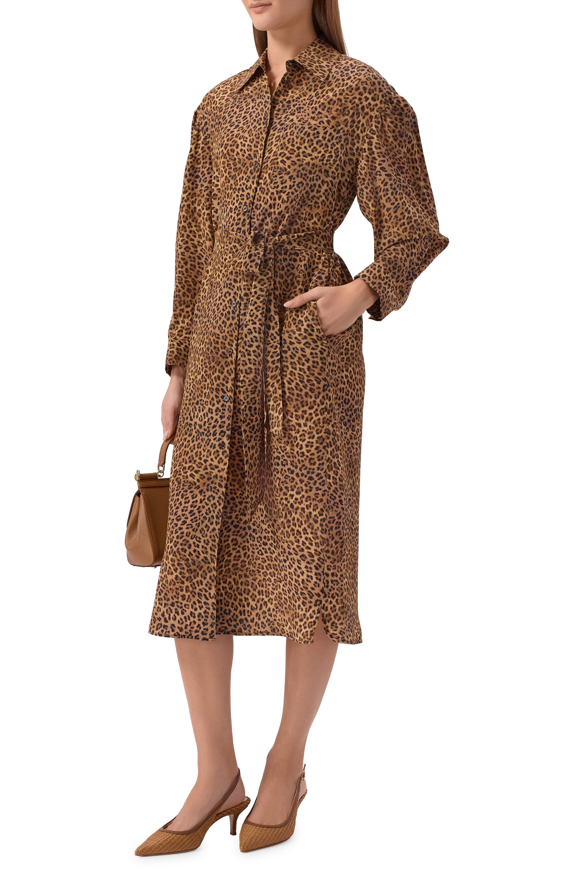 Шелковое платье WEEKEND MAX MARA, арт. WKDD0LMEN, фото 2