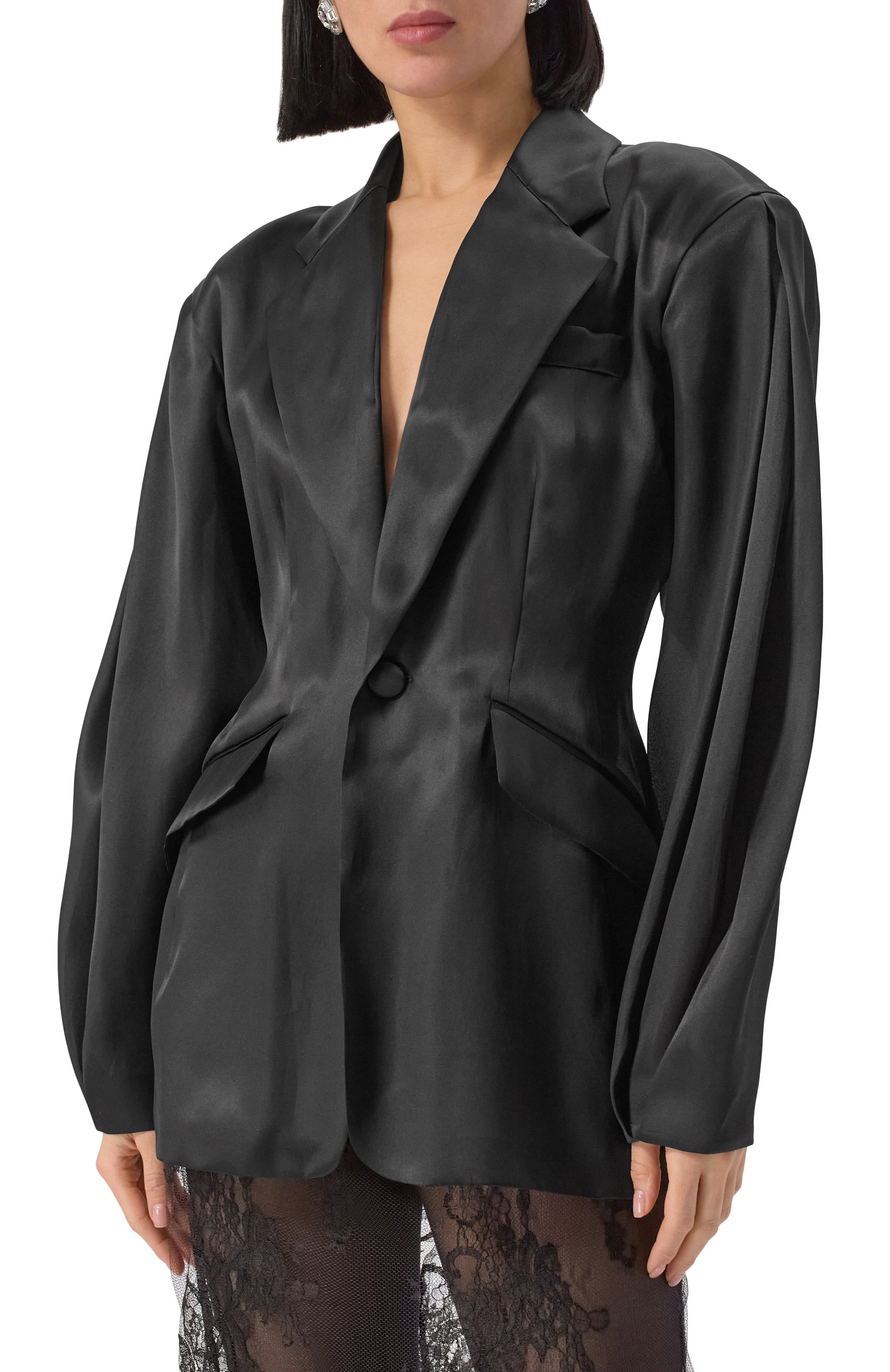 Атласный жакет GOOROO, арт. JT032-2220-900-SS25, фото 3