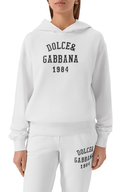 Хлопковое худи DOLCE & GABBANA, арт. F9S48Z/GDDBA, фото 3