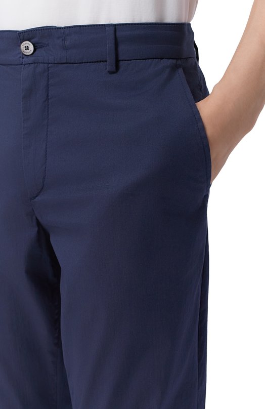 Хлопковые брюки Bogner 18018964 Синий  18018964 Фото 5
