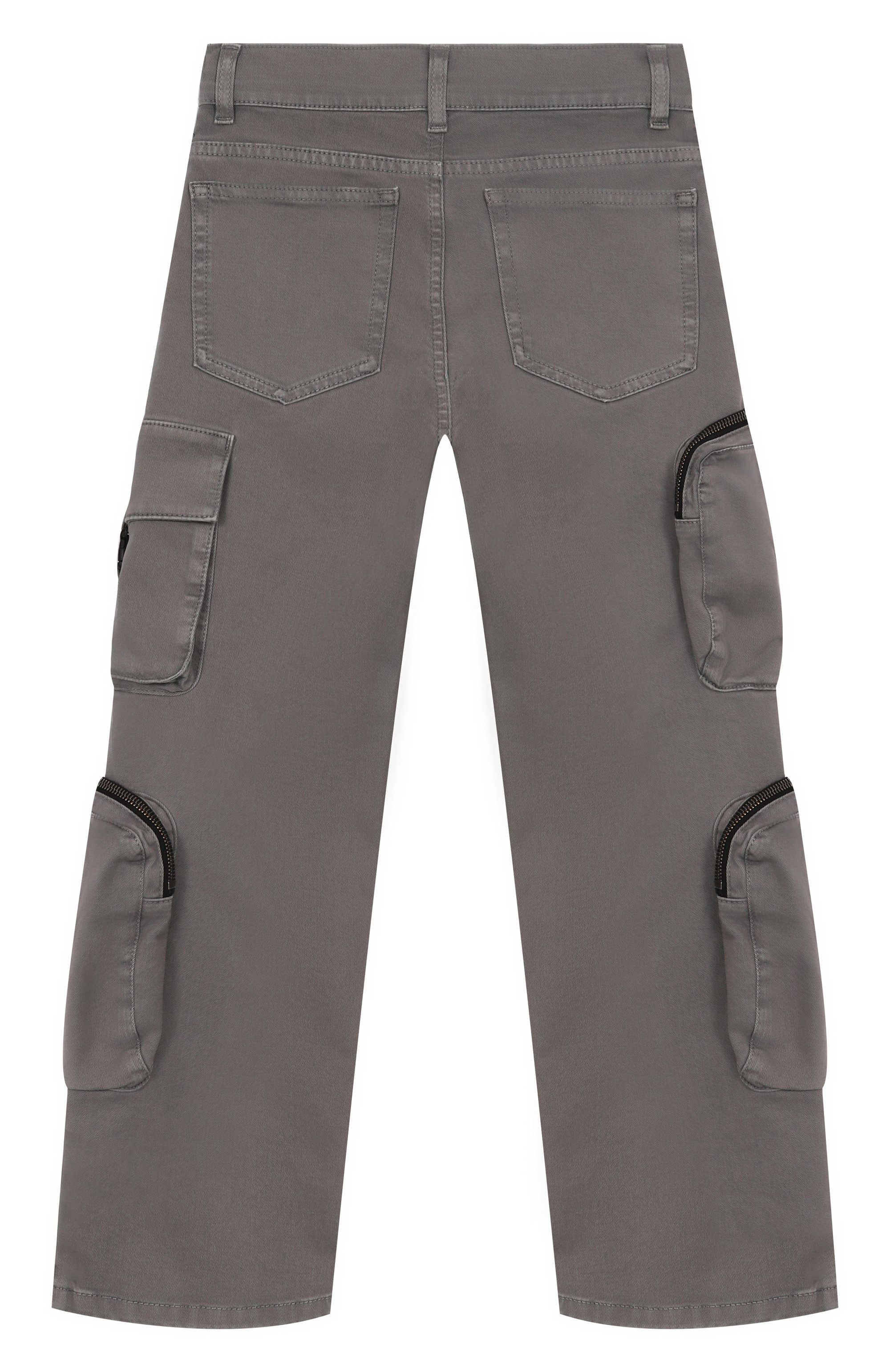 Хлопковые брюки DOLCE & GABBANA, арт. L42F68/LY076/2-6, фото 2