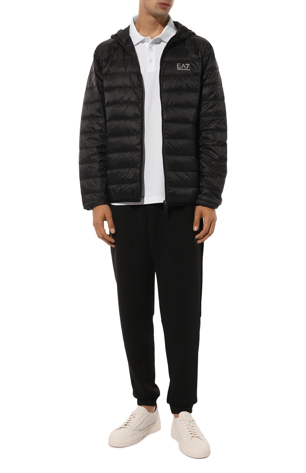 Хлопковое поло EA7, арт. 6DPF16/PJVQZ/XL, фото 2