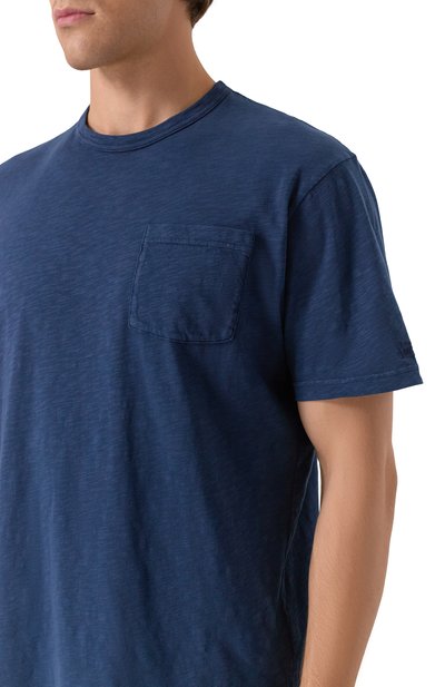 Хлопковая футболка MC2 SAINT BARTH темно-синего цвета по цене 9575 руб., арт. STBM PRESIDENT/00151H, фото 5 Хлопковая футболка MC2 SAINT BARTH, арт. STBM PRESIDENT/00151H, фото 5