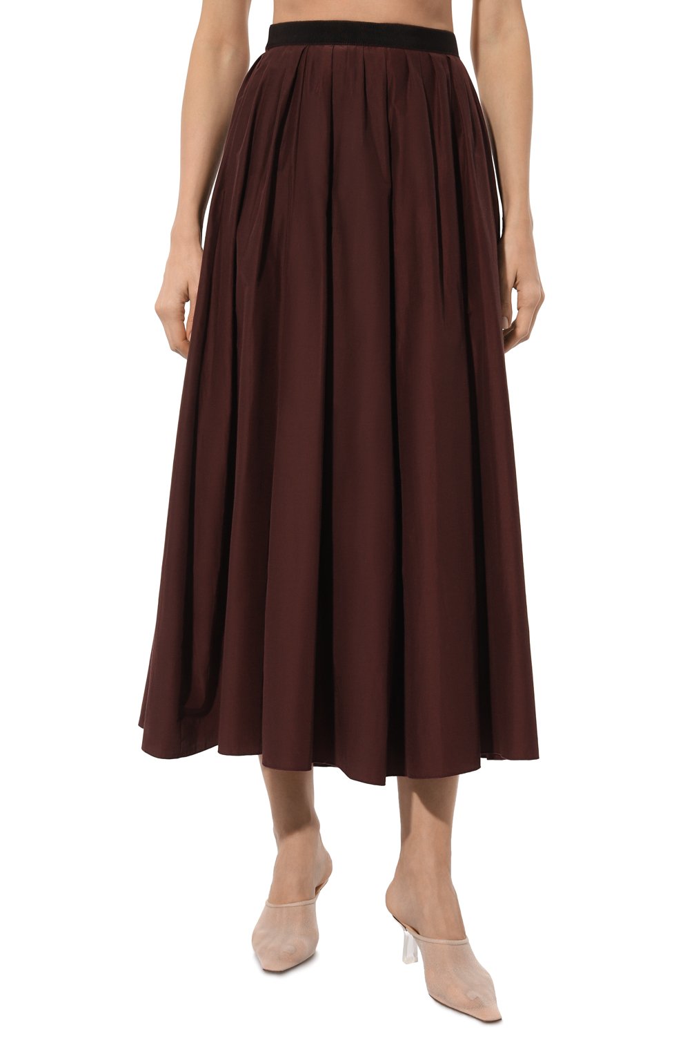 Юбка FORTE_FORTE коричневого цвета по цене 45350 руб., арт. 12036_MY SKIRT, фото 3 Юбка FORTE_FORTE, арт. 12036_MY SKIRT, фото 3