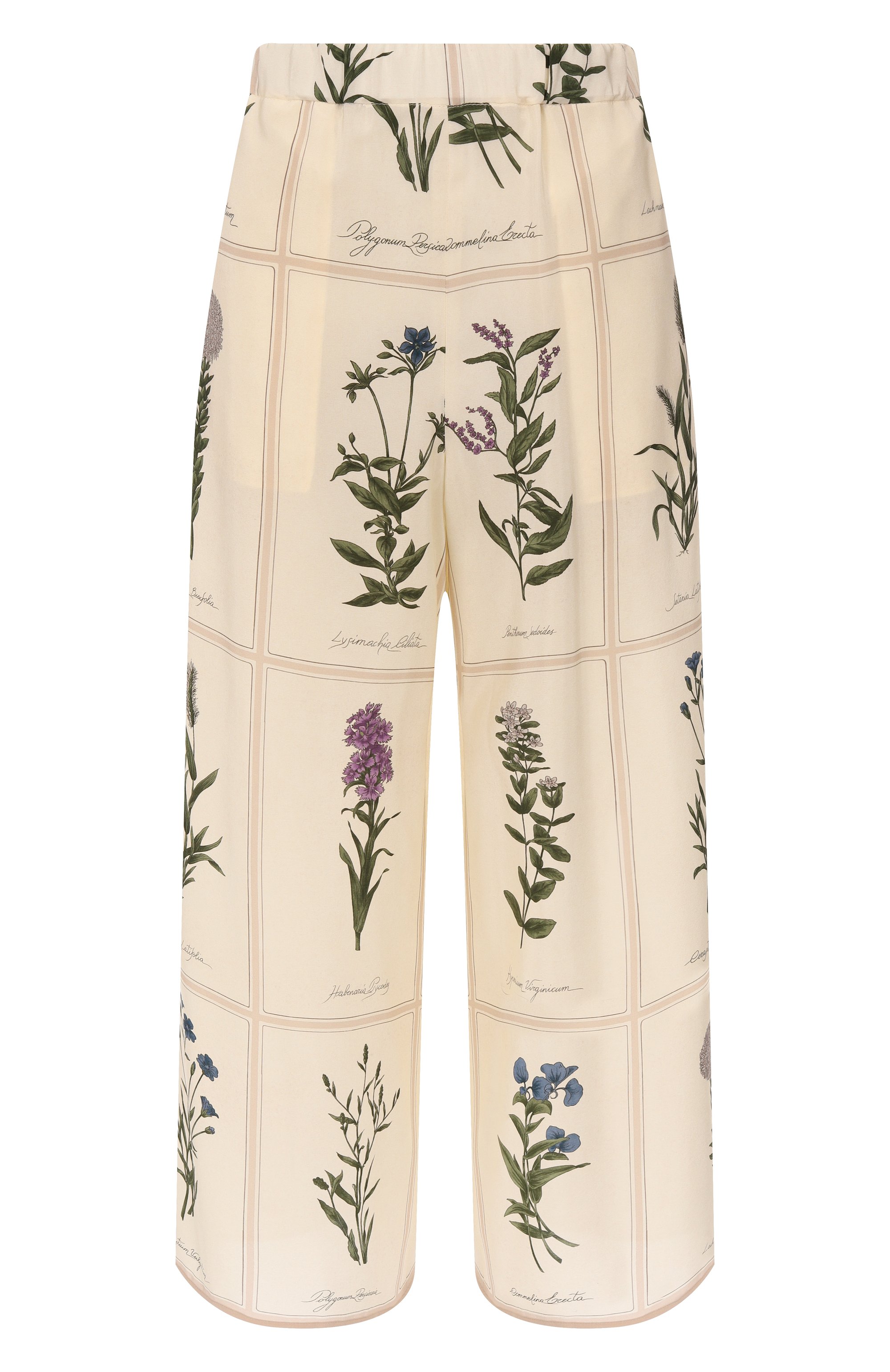 Шелковые брюки WEEKEND MAX MARA, арт. L0RY, фото 1