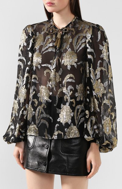 Блузка SAINT LAURENT, арт. 587211/Y740V, фото 3
