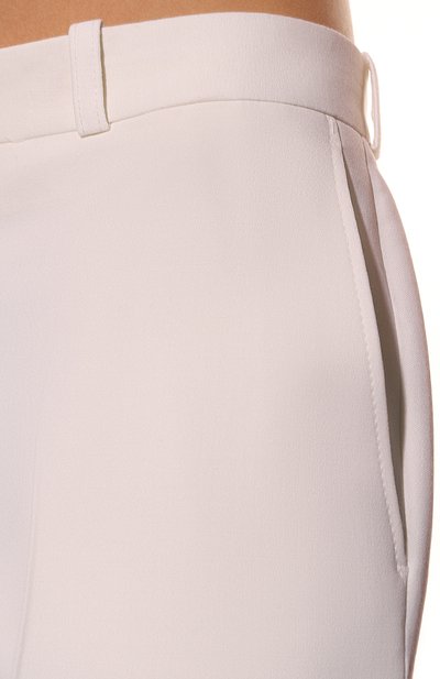 Шерстяные брюки JACOB LEE кремового цвета по цене 89950 руб., арт. WWP07421CB, фото 5 Шерстяные брюки JACOB LEE, арт. WWP07421CB, фото 5